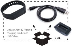 Unpack Actvity Fitband
