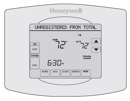 Unregistering Thermostat