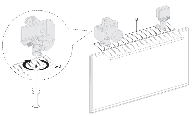 V I V O MOUNT-LS16A Livestream Accessory VESA Shelf - Fig 5