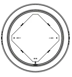 V TAC VT 60006 LED Backlit Surface Mounted Panel- diagram3