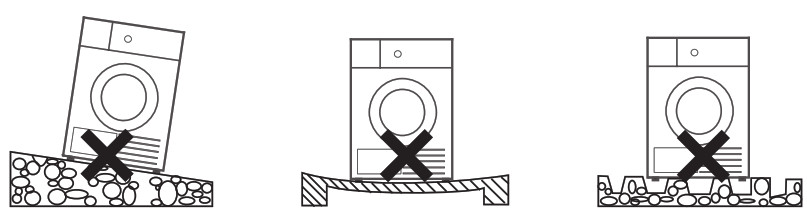 VALBERG FD W566C Heat Pump Dryer - Level Adjusting