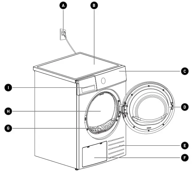 VALBERG FD W566C Heat Pump Dryer - Overview