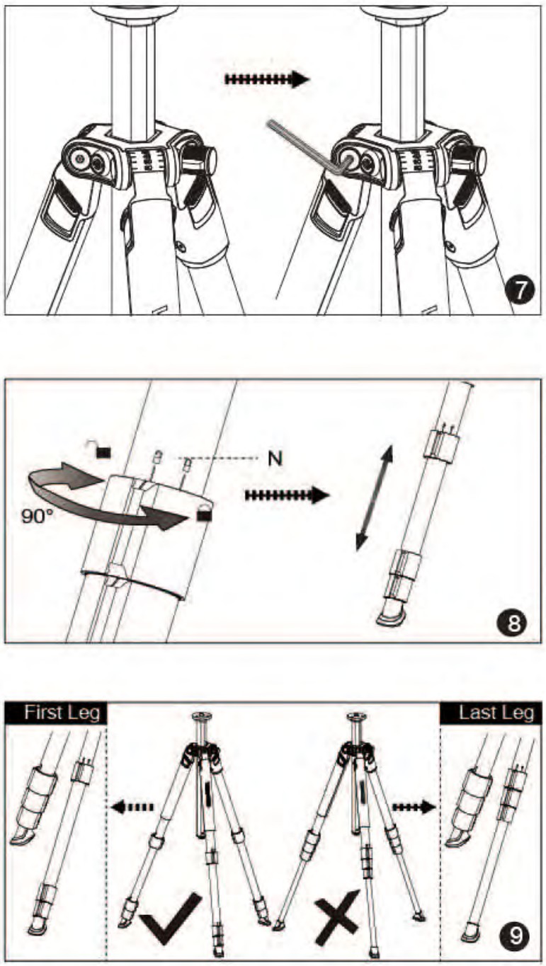 VANGUARD ALTA PRO 2 Aluminum Alloy Tripod Ki - Figure 3