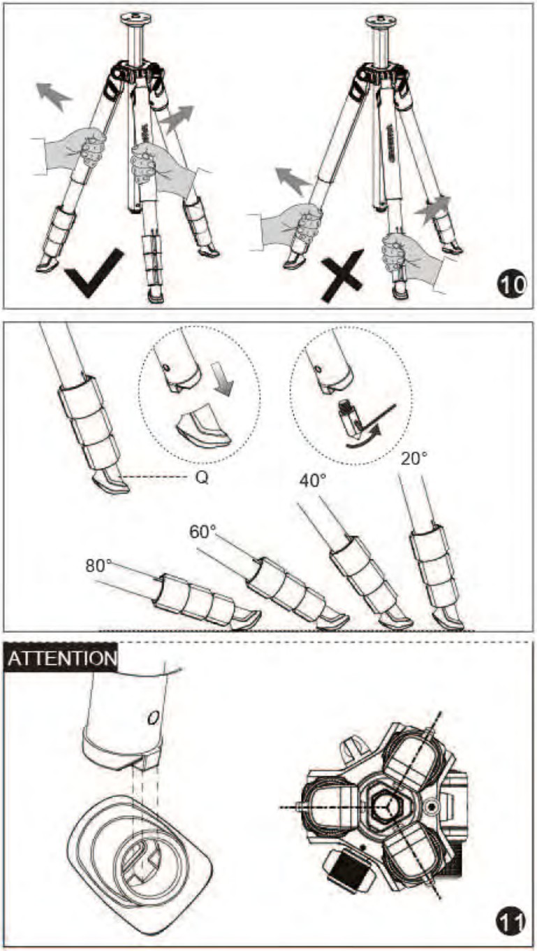 VANGUARD ALTA PRO 2 Aluminum Alloy Tripod Ki - Figure 4