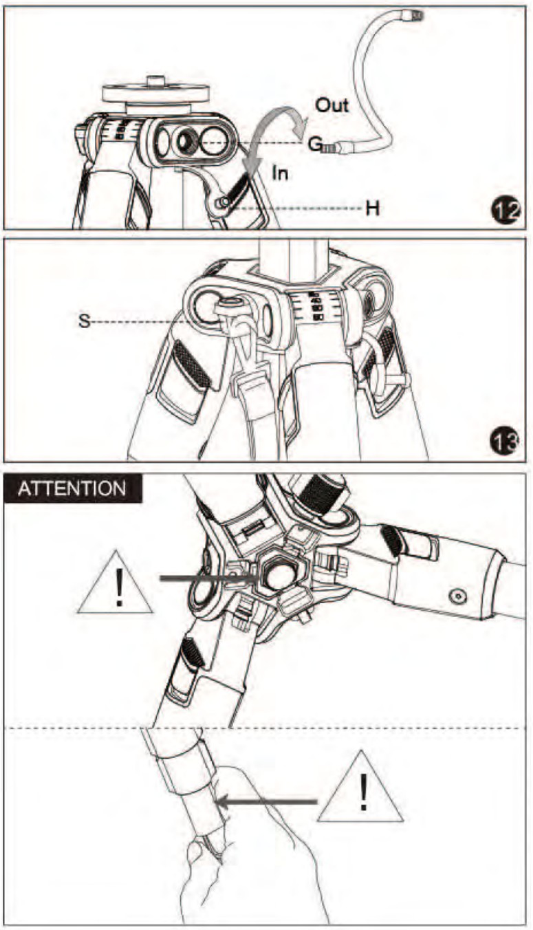 VANGUARD ALTA PRO 2 Aluminum Alloy Tripod Ki - Figure 5