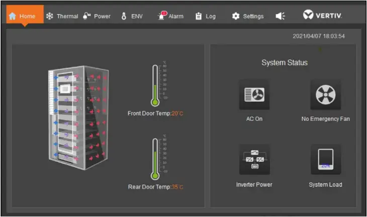 VERTIV VS3750ILPU Smart Cabinet Integrated - c1