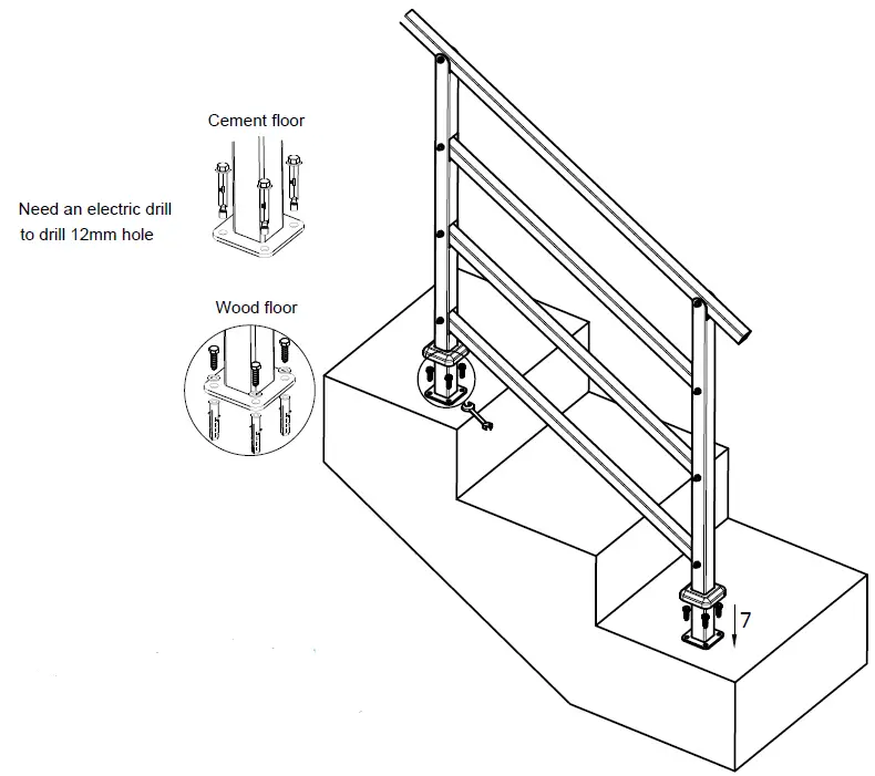 VEVOR-B08ZXDQL3Y-3-Step-Railings-Staircase-Handrail-fig-3