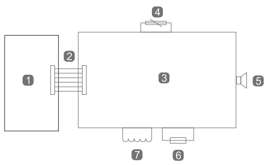 VEVOR F1210 Heat Press Machine - electrical diagram