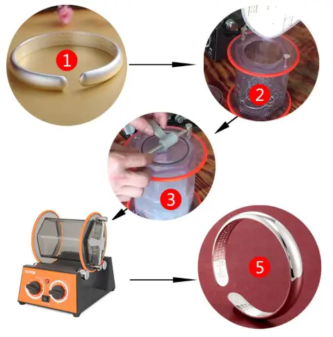 VEVOR KD-20001 Jewelry Polisher Tumbler - Characteristic2