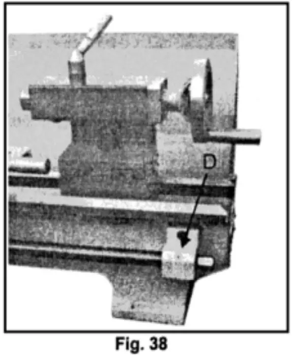 VEVOR M X-210D Mini Metal Lathe - Fig 36