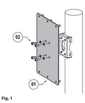 VIDEOTEC-COMBMP2-Plate-for-Assembly-of-COMB-fig-1
