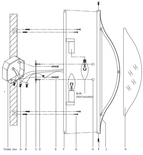 VISUAL COMFORT KW 2702 Avant Medium Linear Sconce