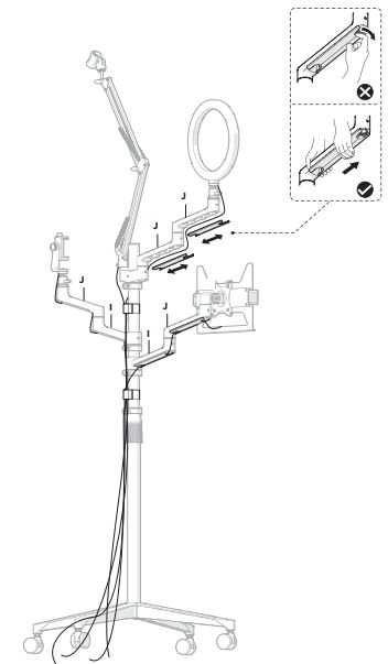 VIVO-STAND-LIVE1M-Mobile-All-In-One-Livestream-Multi-Mount-Floor-Stand-fig-22