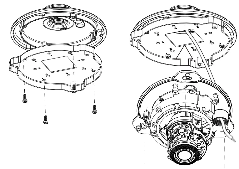 VIVOTEK AM 525 Mounting Adapter - Combine