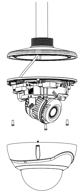 VIVOTEK AM 525 Mounting Adapter - connector