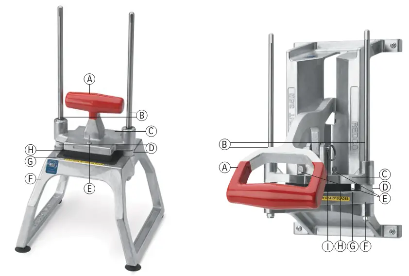 VOLLRATH-15006-3-5-Slicer-Dicer-Wedger-and-Corer-FIG-1