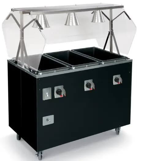VOLLRATH T3876846 Series Affordable Portable Hot Food Station Deluxe