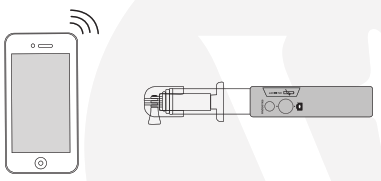 Valore AC8810 Wireless Selfie Stick - Bluetooth pairing and connecting2