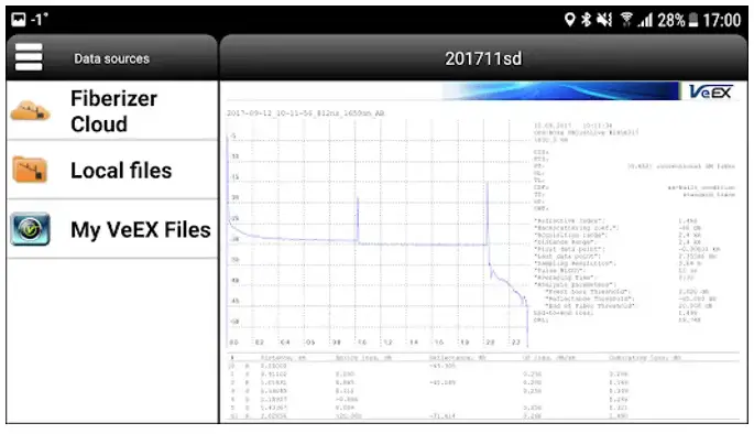 VeEX-Fiberizer-Lite-Mobile-Client-App-product