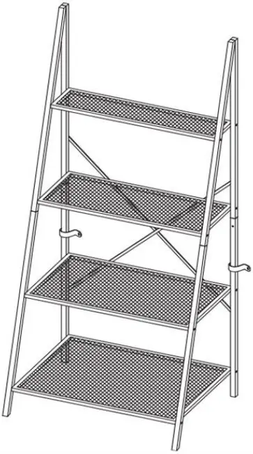 Veakoo Plant Stand Indoor Outdoor - Tighten all screws