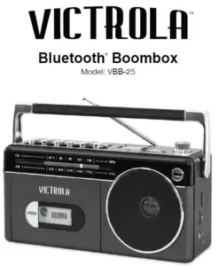 Victrola Bluetooth Boombox- VBB-25