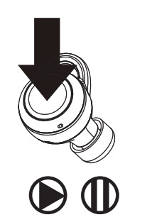 Vieta Pro VHP-TW20BK Bluetooth Headset - Music Pause playing