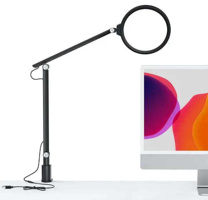 Viozon-LT-1C-LED-Desk-Lamp-7-Inch-with-Clamp-Swing-Arm
