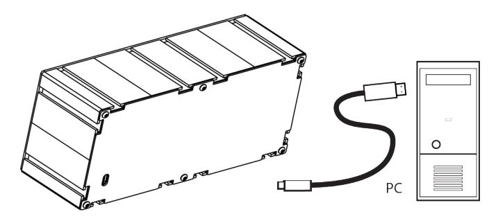 Virtual Fly Rev. 2.0 Switcho Lights User Manual - CONNECTING TO PC