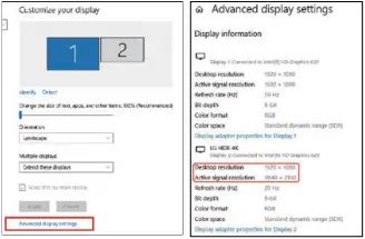 VisionTek VT2000 - DISPLAY SETTINGS 5