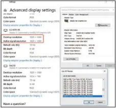 VisionTek VT2000 - DISPLAY SETTINGS 6