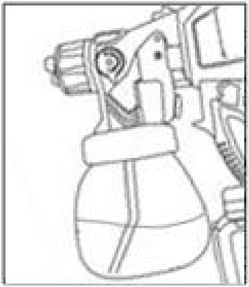 WANGMI PSBD CS021DB Cordless Paint Sprayer - Downward Spraying