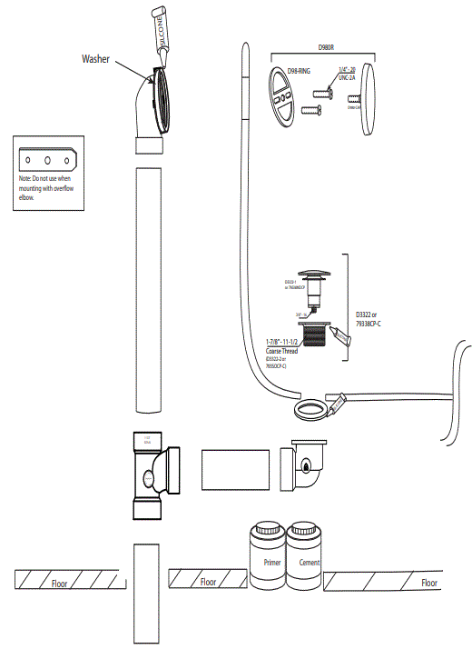 WESTBRASS-493244H-Illusionary-Bath-Waste-and-Overflow-fig-3