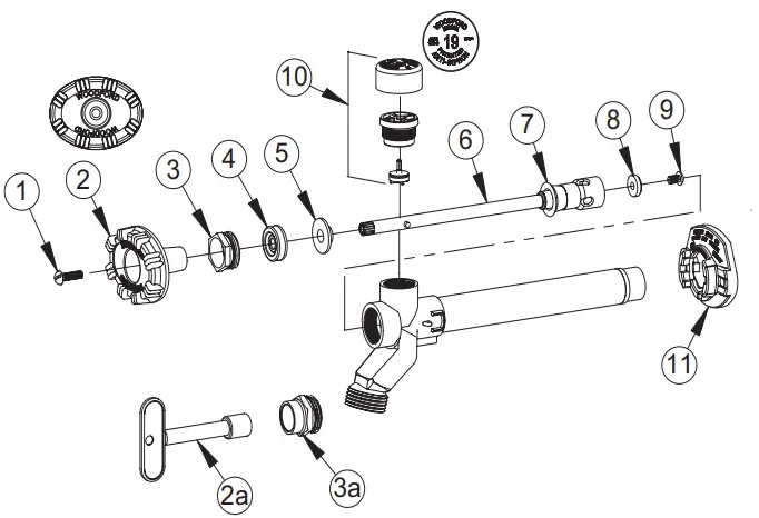 WOODFORD-19-Model-Freezeless-Anti-Siphon-Wall-Faucet-fig-5