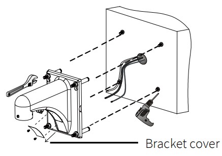 WORLD EYECAM 3408 Dome Network Camera - bracket 1
