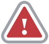 Warning Grey red