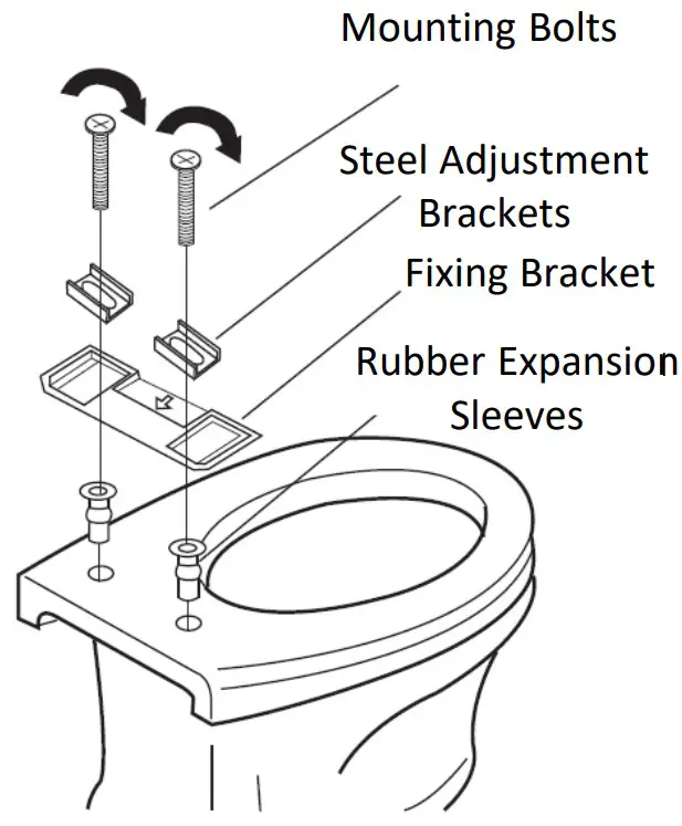 Washloo Ultra DR Bidet Toilet Seat - fig 22
