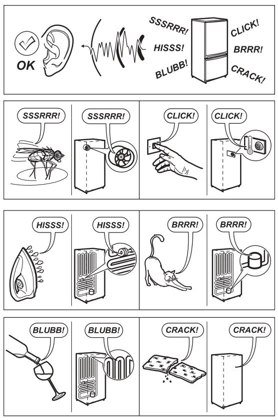 Appliance noise