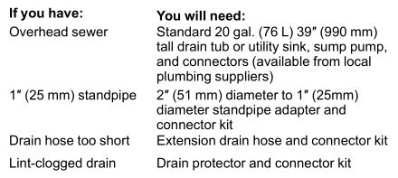 Whirlpool Top Load Washer - Alternate Parts