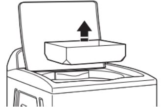 Whirlpool Top Load Washer - Remove packaging material