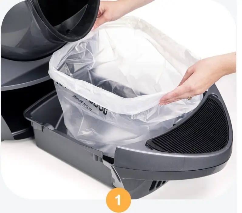 WhiskerCare Litter Robot 3 Connect Pro Bundle - Disassembly9
