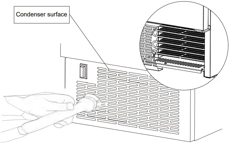 Whynter UIM 502SS Energy Star Built In Ice Maker - Condenser Cleaning