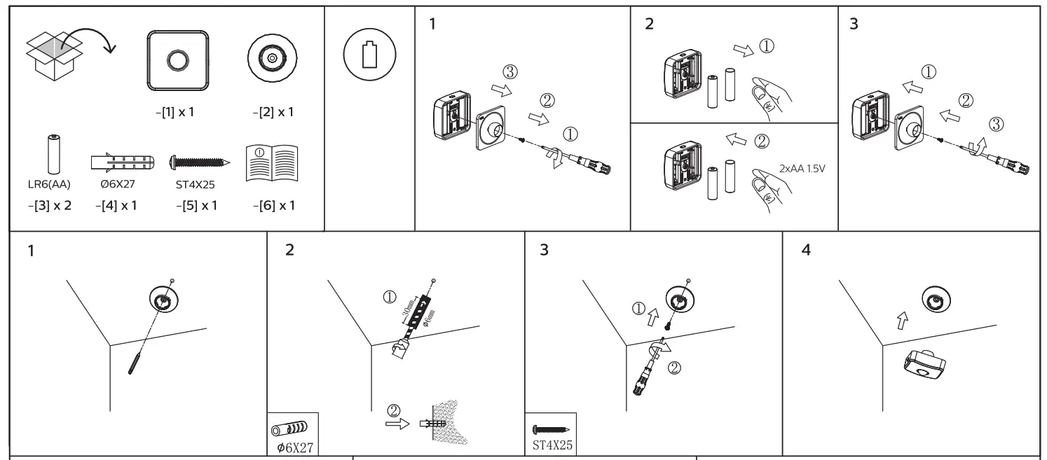 WiZ 046677603472 Lighting Accessory Motion Sensor - fig1