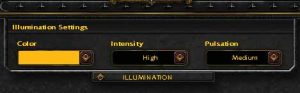 Illumination Panel Setting