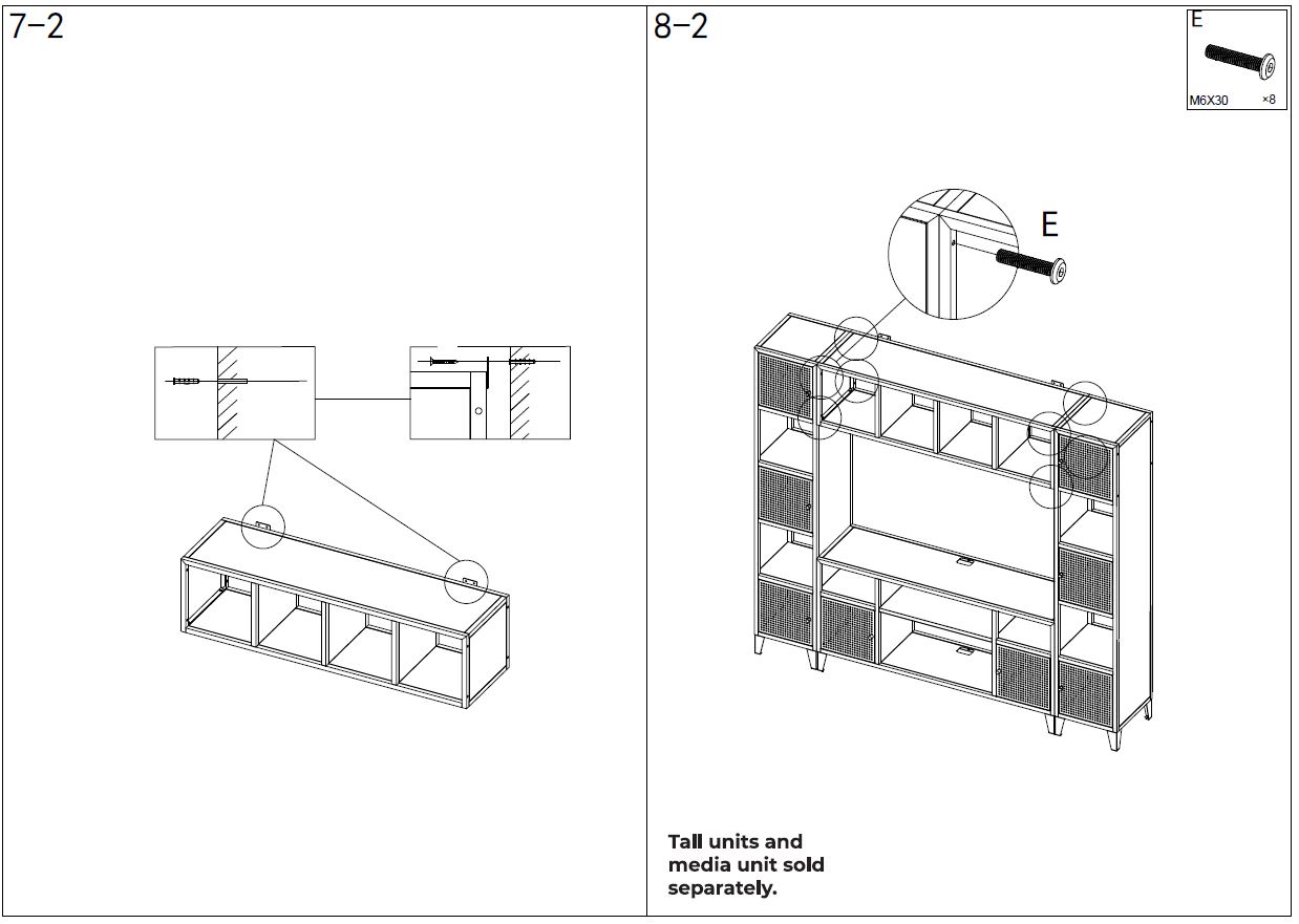 X-Rocker-MESH-TEK-4-Cube-Shelf-FIG-8
