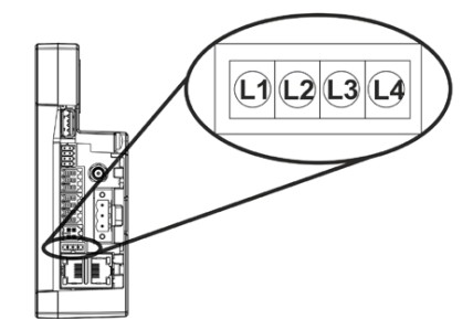 Xbase One RS-232 Cable with Drivers - STATUS LEDS