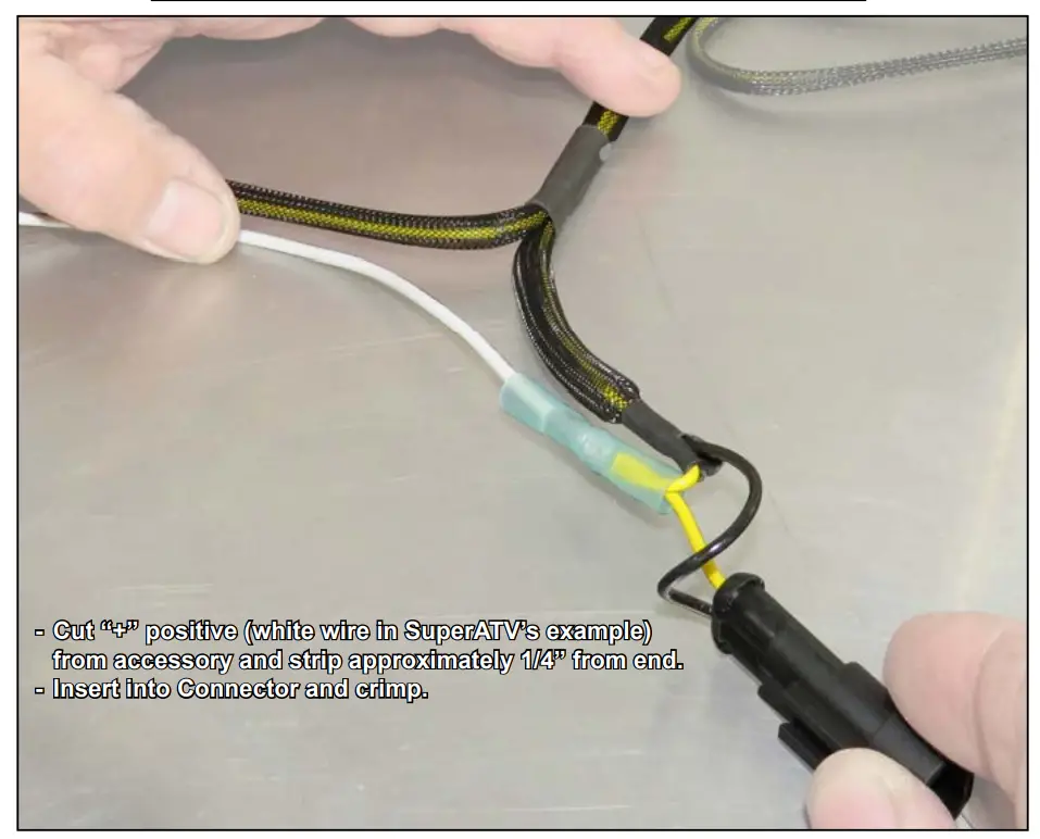 Accessory to Turn Signal Kit Wiring