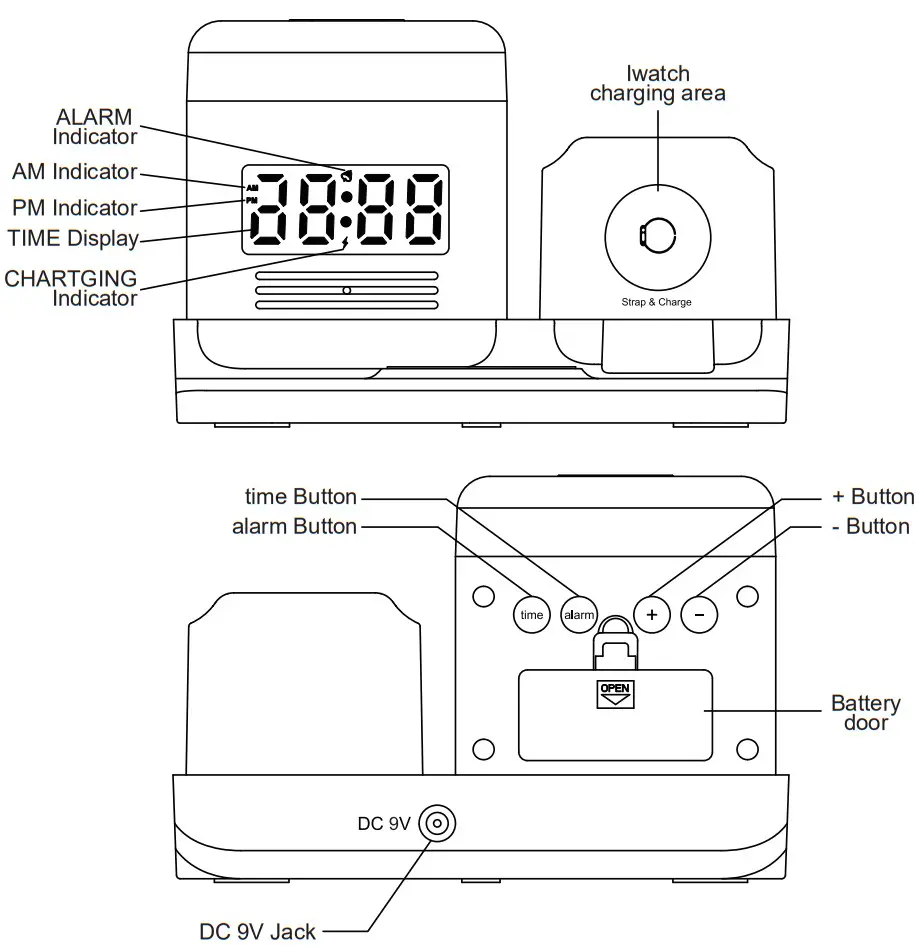 YORTOT ZH099 Wireless Charging Station - FEATURES 2