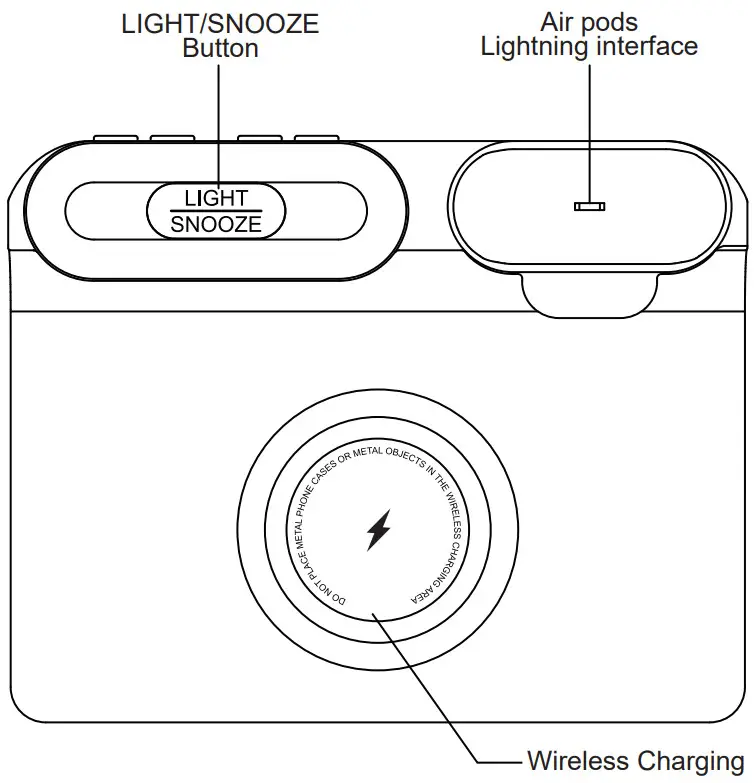 YORTOT ZH099 Wireless Charging Station - FEATURES