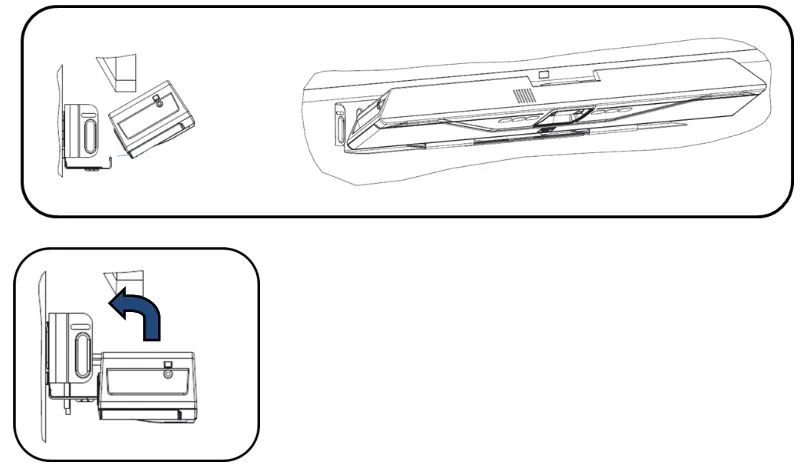 Yamaha Video Sound Collaboration System for Huddle Rooms [CS-700] - Installing unit in Bracket