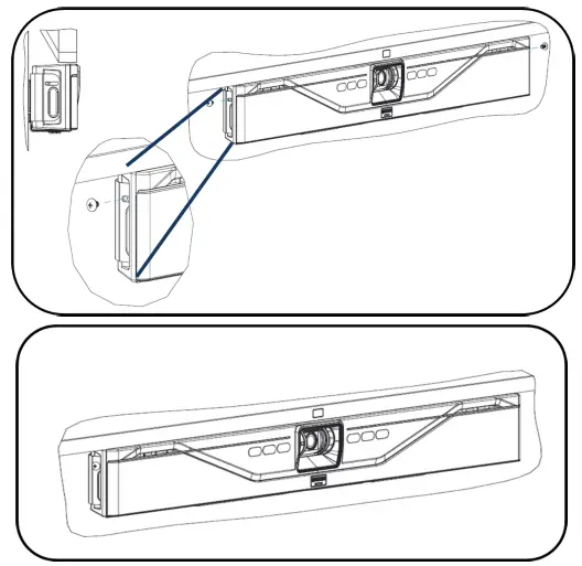 Yamaha Video Sound Collaboration System for Huddle Rooms [CS-700] - Secure unit